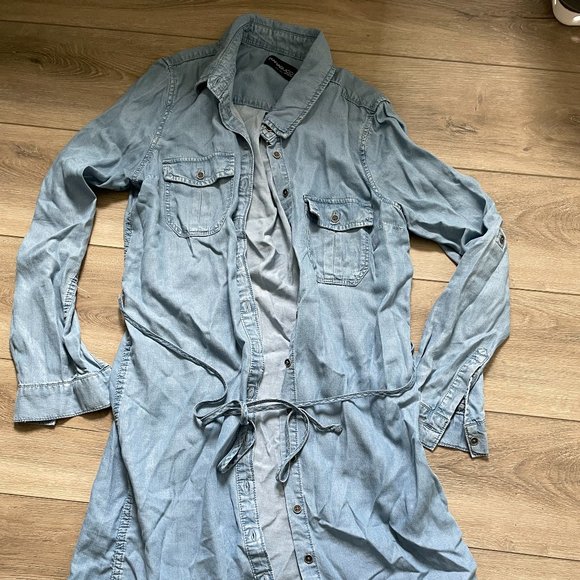 Parasuco Chambray Shirt Dress - Picture 1 of 4